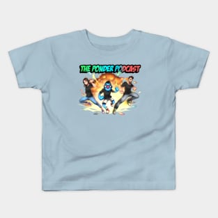 The Ponder Podcast - Transparent Kids T-Shirt